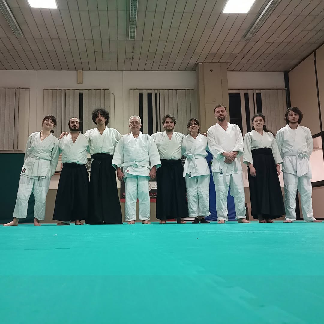 Gruppo del corso di Aikido del Dojo Sakura